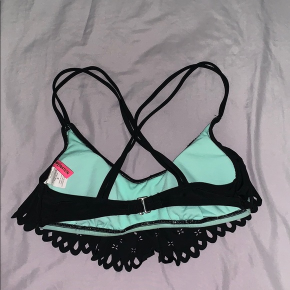 BATHING SUIT TOP WITH CUTE PATTERN - Picture 2 of 2